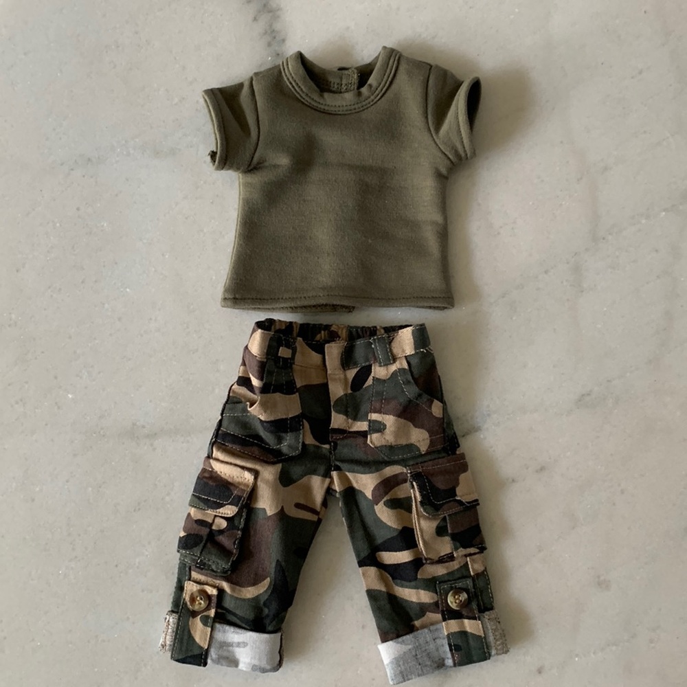 Doll clothes (18 inch) - army set